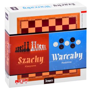 Jawa Strategická spoločenská hra 2 v 1 ŠACH + DÁMA GR0523