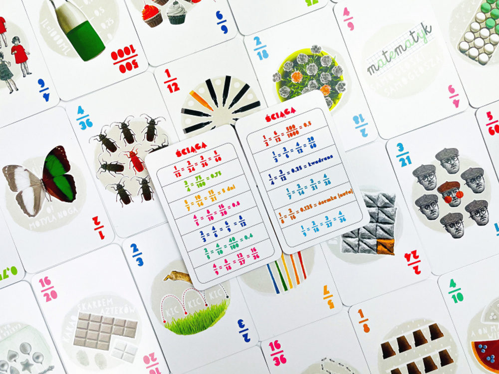 Captain Science EDUseries. Zlomky. Kartová hra GR0818 – Obrázok 2