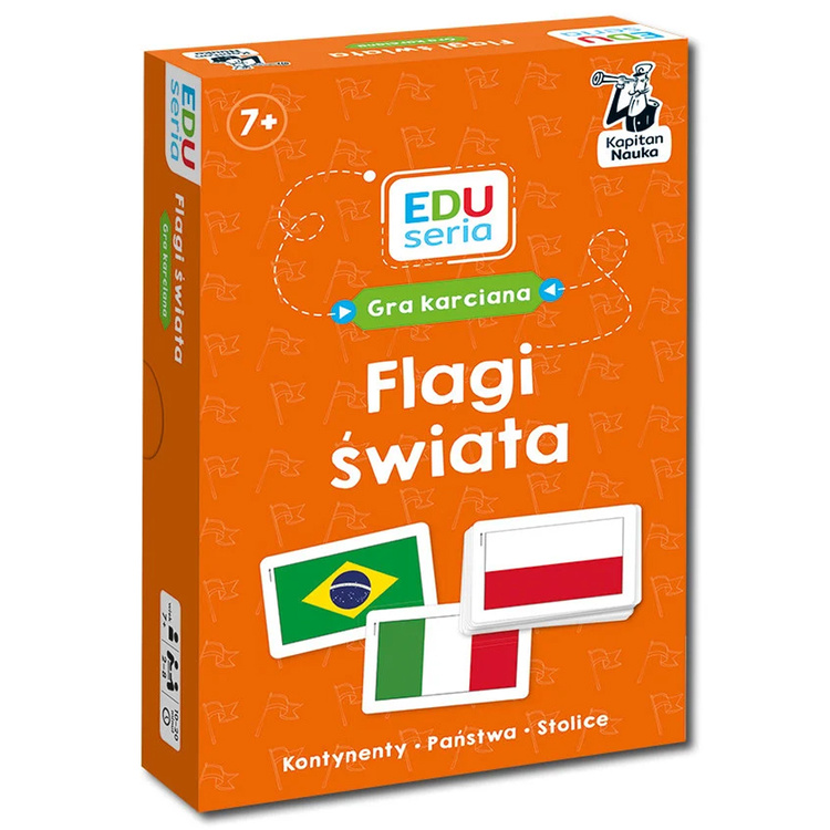 Kartová hra Captain Science EDUseries Science Flags of the World KS1201