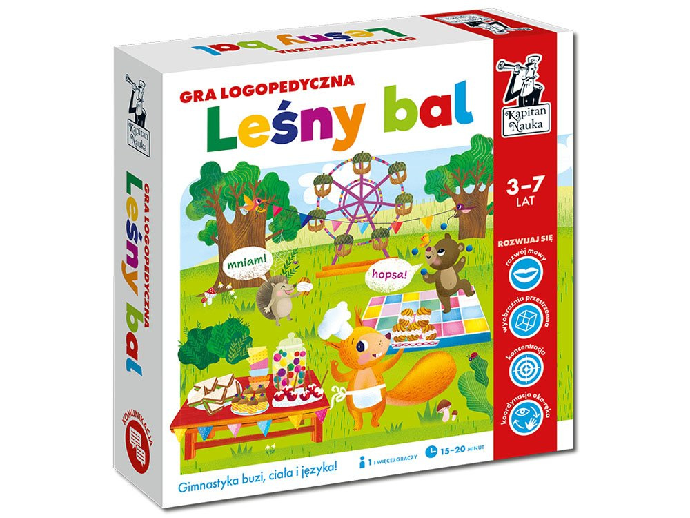 Logopedická hra Captain Science Forest Ball GR0517