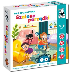 Vzdelávacia hra Captain Science Crazy Cleaning 3-6 rokov GR0710