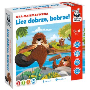 Kapitán Veda Počítaj No, Bobor! Matematická vzdelávacia hra GR0673