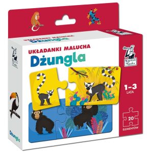 Kapitán Vedecké puzzle pre batoľatá. Džungľa KS0329