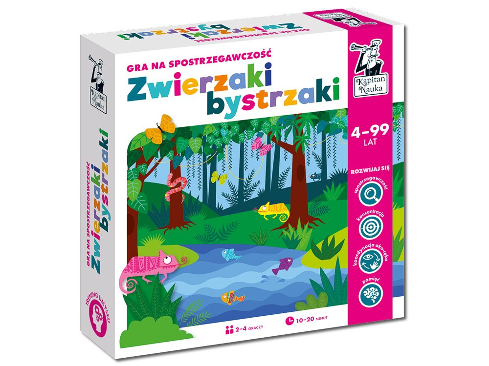 Kapitán Veda Zvieratá Inteligentná Hra GR0479