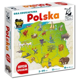 Vzdelávacia spoločenská hra Captain Science, poľská špeciálna edícia GR0674