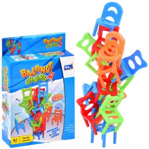 Arkádová hra Farebné padajúce stoličky x 24 dielikov GR0500