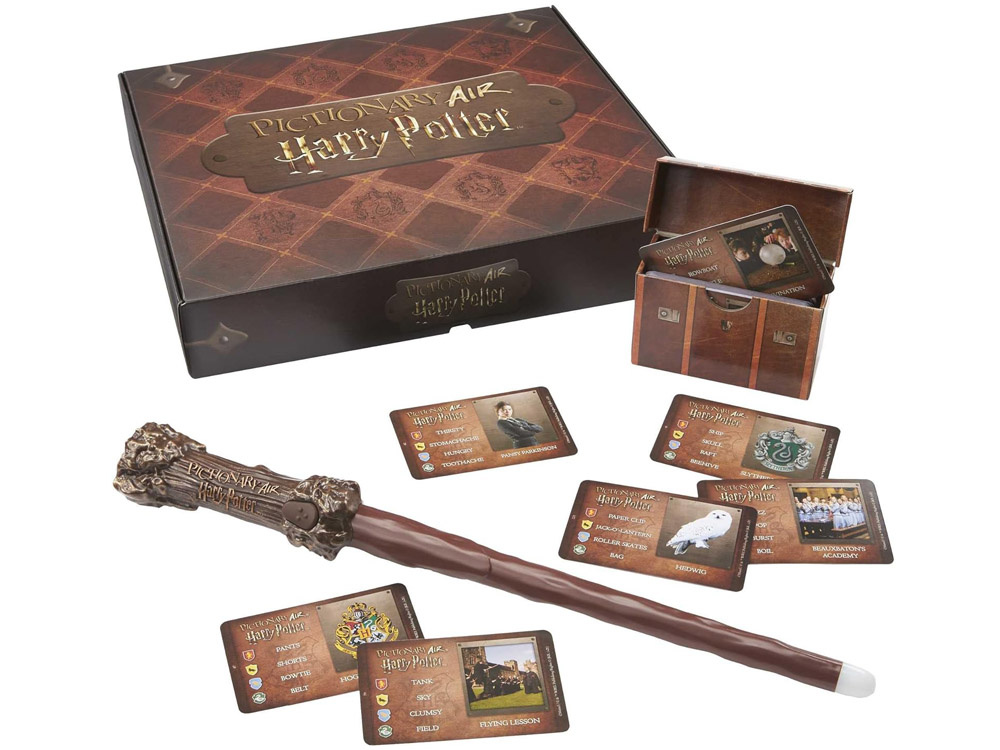 Mattel Hra Šarády Pictionary Air Harry Potter Prútik Aplikácia GR0703 – Obrázok 2