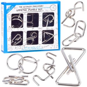 Kovové puzzle puzzle logické puzzle GR0438