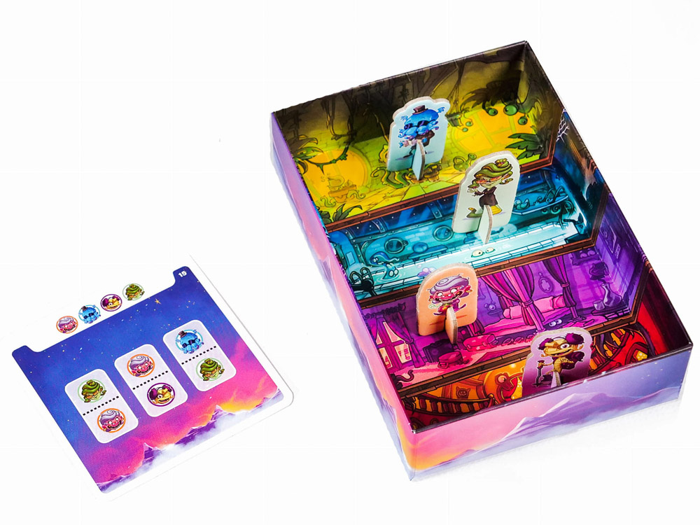 Hotelová hra Muduko: 60 hádaniek - kartová a podlahová hra GR0738 – Obrázok 4