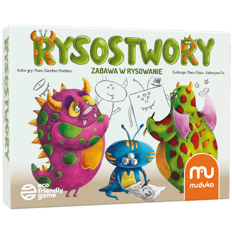 Kreslenie tvorov Muduko - kreatívna zábava s kreslením GR0641