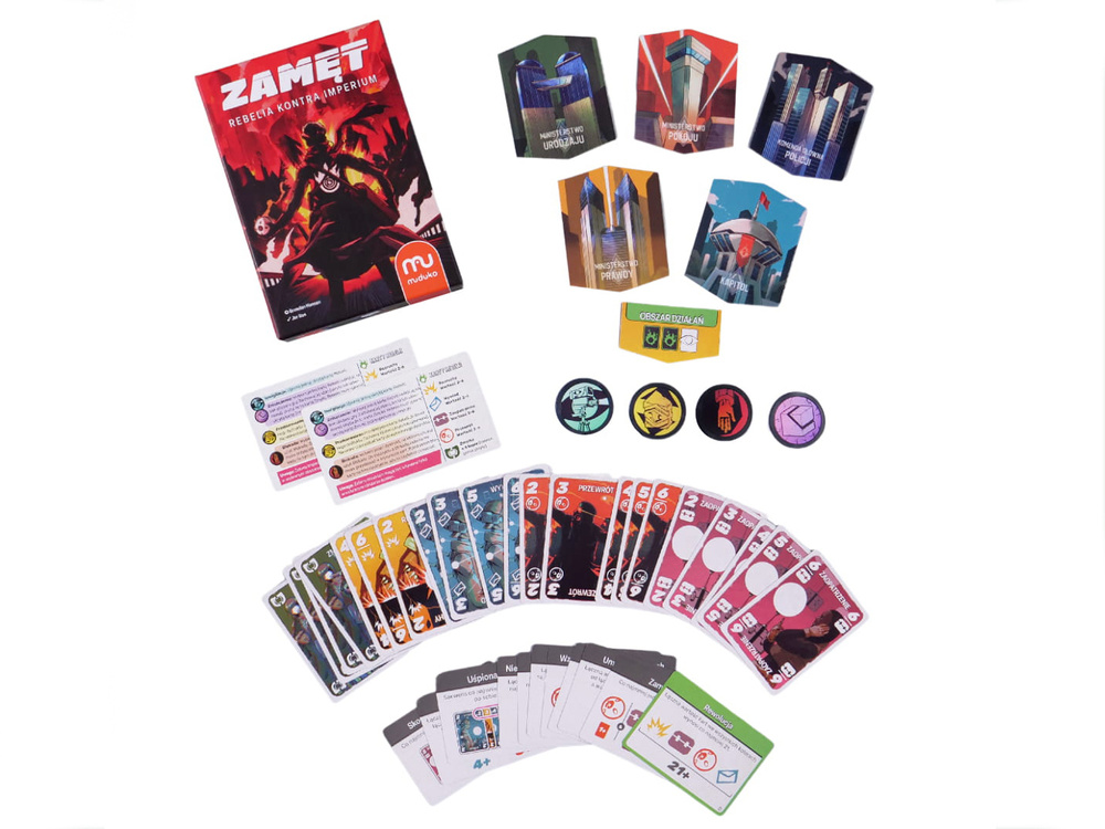 Muduko strategická kartová hra Confusion - Rebellion vs Empire GR0813 – Obrázok 2