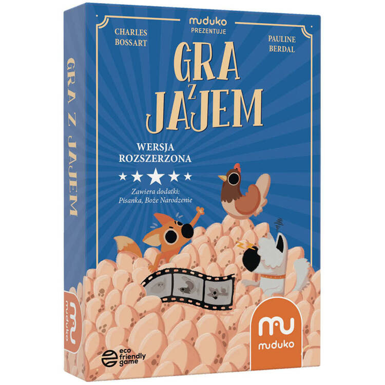 Muduko Crazy Card Game Egg Game - Rozšírená verzia GR0728