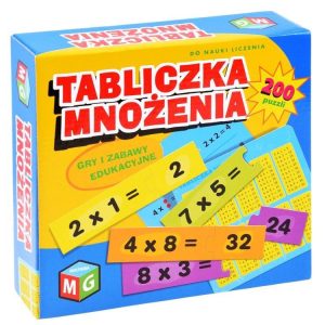 Multigra Vzdelávacia hra na učenie matematiky NÁSOBILKA GR0458