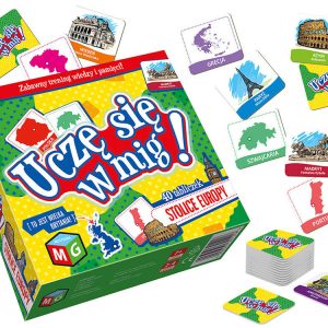 Multigra vzdelávacia hra Hlavné mestá Európy - Učím sa bleskovo GR0295