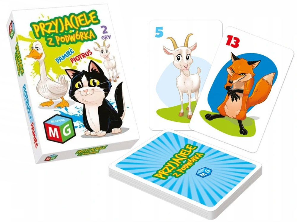 Hracie karty pre viacero hráčov Peter's Backyard FRIENDS GR0530