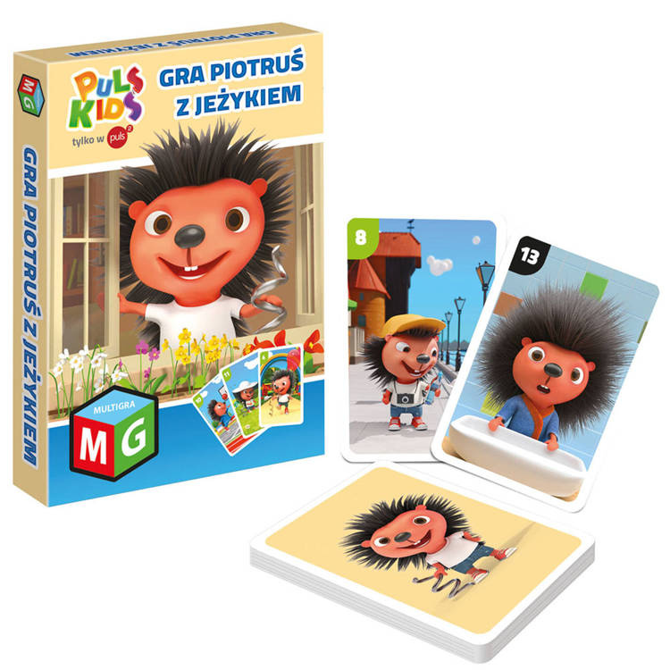 Hracie karty pre viacero hráčov Peter a ježko GR0570