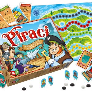 Multiherná spoločenská hra PIRÁTI - dobrodružstvo a stratégia GR0293