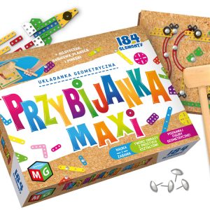 Kreatívne puzzle na pribíjanie klincov Maxi