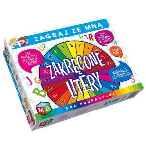 Viacherná rodinná vzdelávacia hra Twisted Letters GR0356