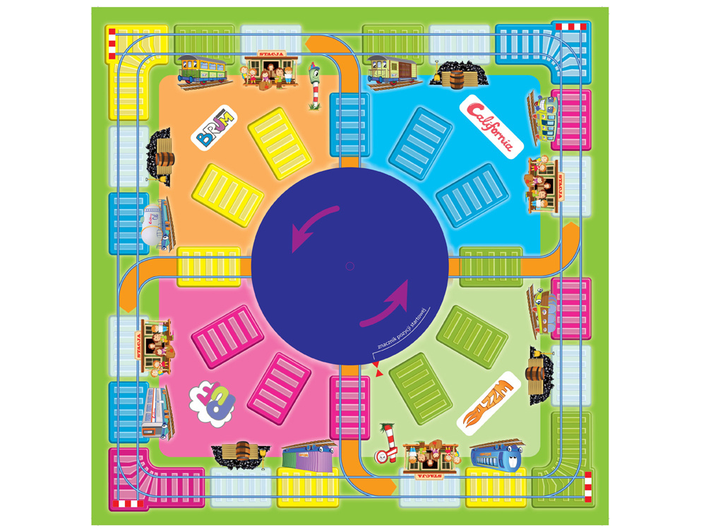 Viac herná rodinná spoločenská hra - Crazy Train GR0567 – Obrázok 2