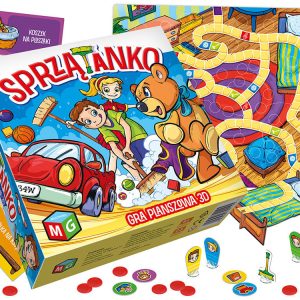 Multihra Upratovačka 3D spoločenská hra GR0294