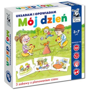 Puzzle, ktoré som poskladal a rozprávam Môj deň 3-7 rokov GR0541