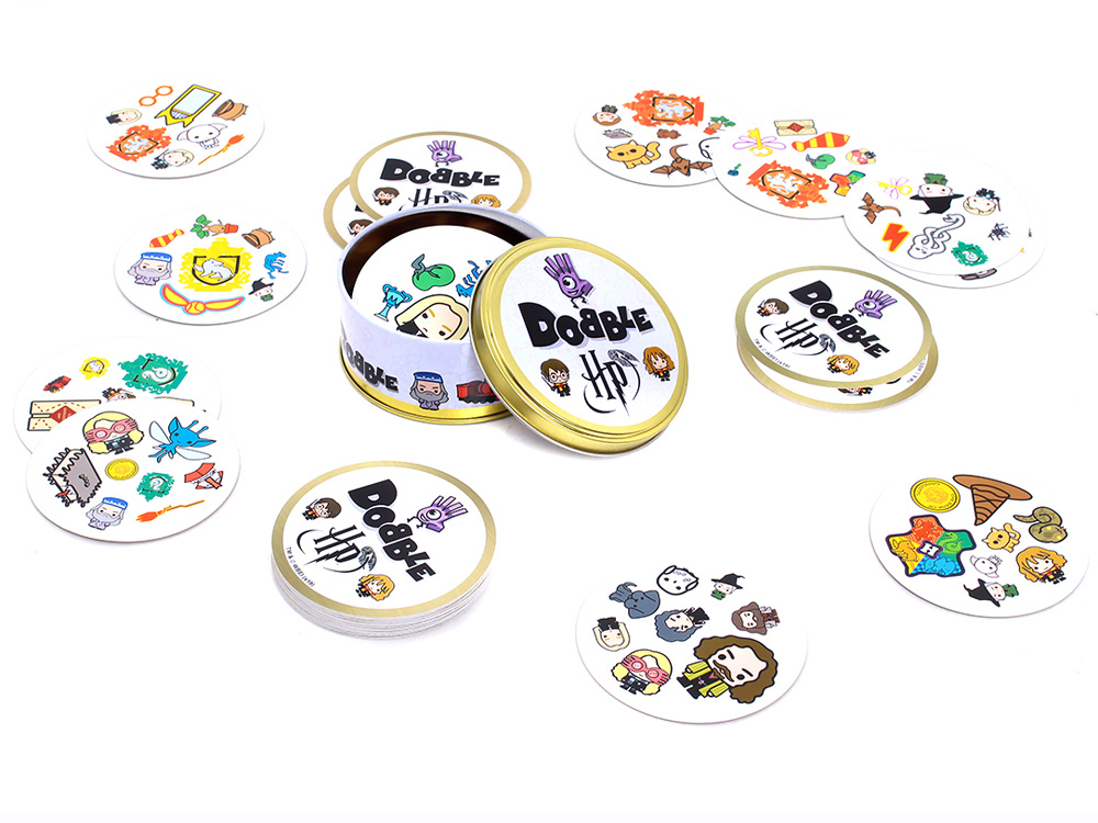 Kartová hra Rebel Dobble Harry Potter - okrúhle hracie karty GR0772 – Obrázok 2