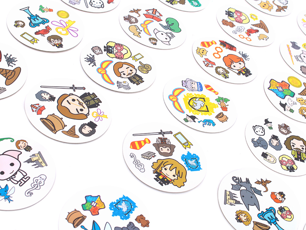 Kartová hra Rebel Dobble Harry Potter - okrúhle hracie karty GR0772 – Obrázok 3