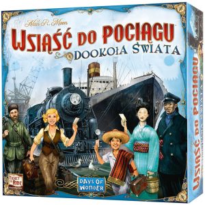 Hra Rebel Ticket to Ride Around the World - obojstranná hracia doska GR0750