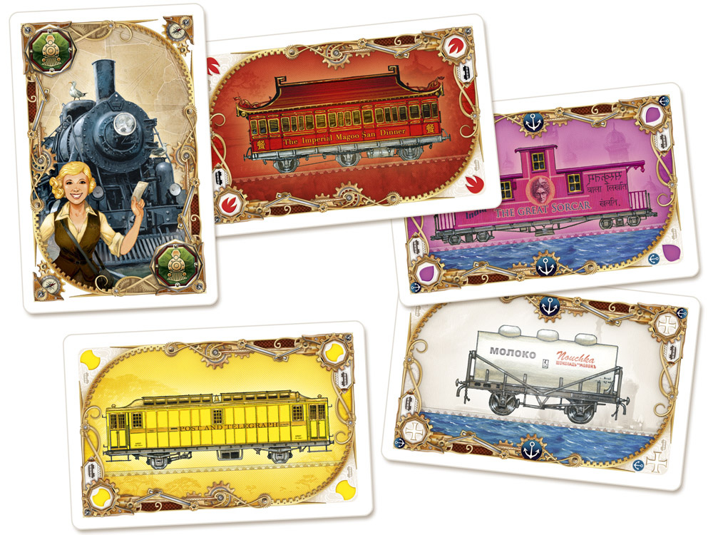 Hra Rebel Ticket to Ride Around the World - obojstranná hracia doska GR0750 – Obrázok 3