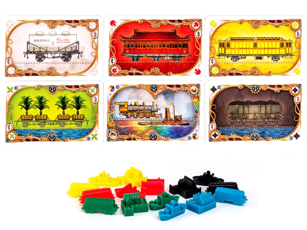 Hra Rebel Ticket to Ride Around the World - obojstranná hracia doska GR0750 – Obrázok 2