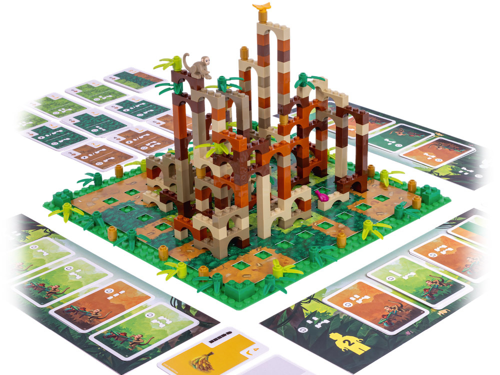 Spoločenská hra Rebel LEGO Opičí palác GR0774 – Obrázok 2