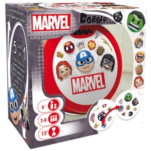 Kartová hra Rebel Dobble Marvel Emoji - okrúhle hracie karty GR0773
