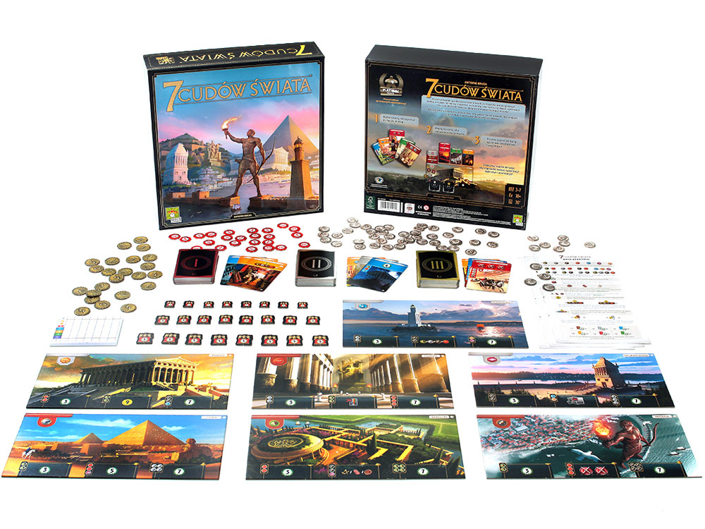 Strategická kartová hra Rebel 7 Wonders (2020) GR0747 – Obrázok 2