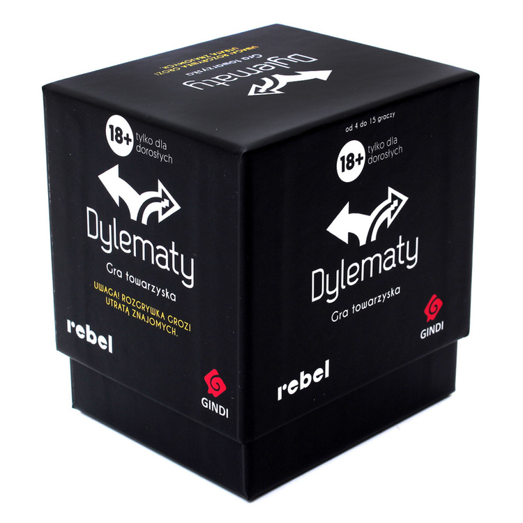 Párty hra Rebel Dilemmas - Bezohľadná párty hra pre dospelých GR0755