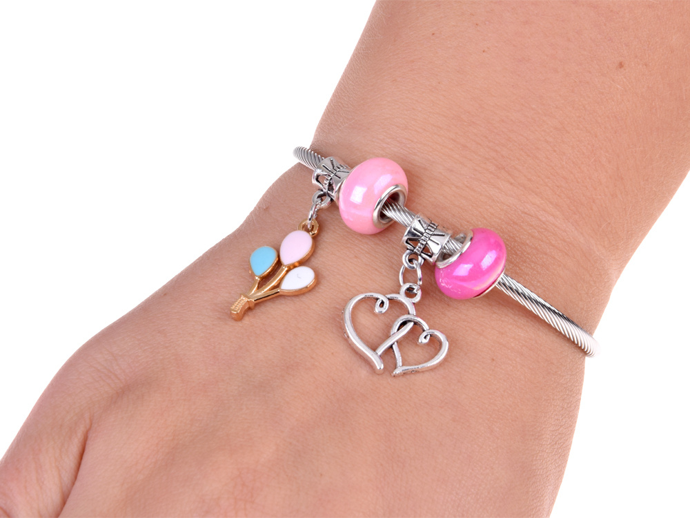 Skladacia šperkovnica s korálkami, ozdoby do vlasov - urob si sám – Obrázok 2