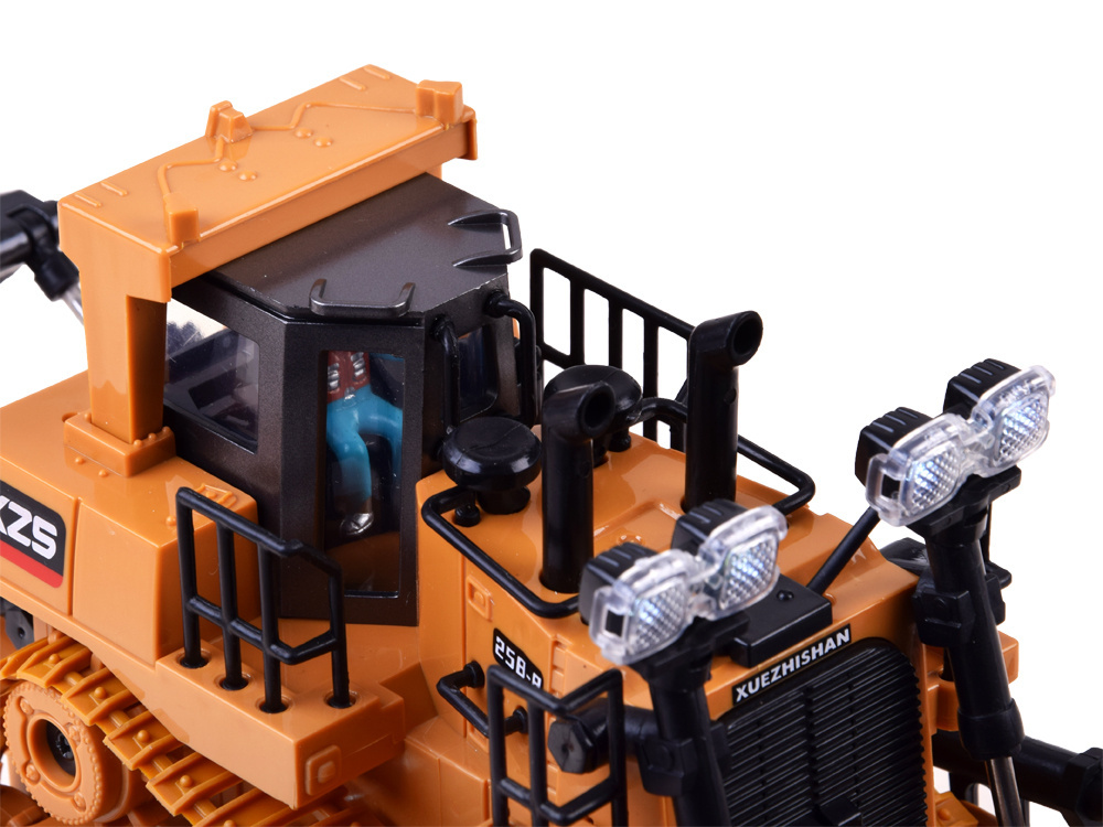 Diaľkovo ovládaný BULDOZÉR s pohyblivým ramenom na diaľkovom ovládači RC0600 – Obrázok 3