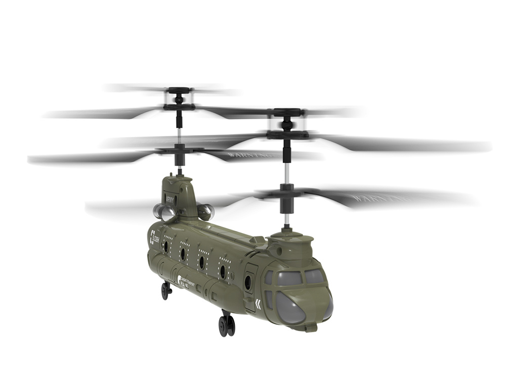 Diaľkovo ovládaný vrtuľník Syma S026H Chinook s gyroskopickou stabilizáciou RC0714 – Obrázok 7