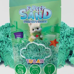 TUBAN nadýchaný voňavý senzorický piesok - zelený 90g
