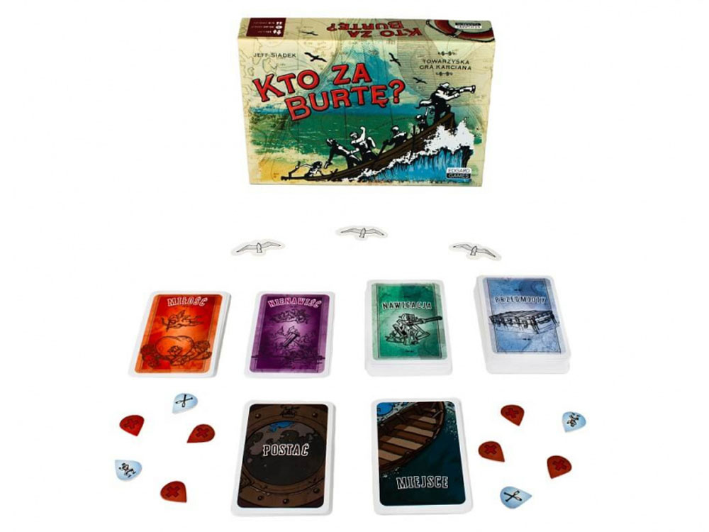 Kto je cez palubu? Kartová hra pre párty GR0535 – Obrázok 2