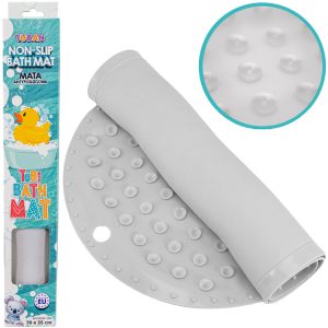 Tuban Protišmyková podložka do vane Tubi šedá 70x35cm ZA5973