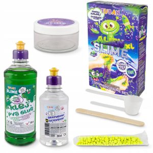 Tuban Slime Alien XL kreatívna sada Magický sliz mení farbu