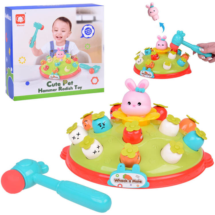 Udri mrkvu kladivom - hudobná hra