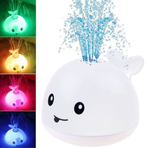 Svetlá do kúpeľa s hračkami veľryba ZA3880