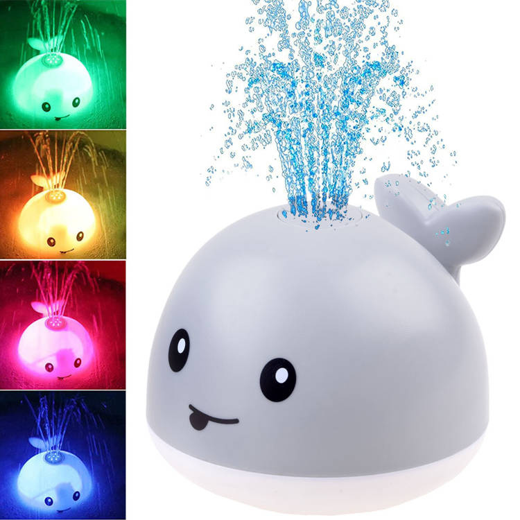 Svetlá do kúpeľa s hračkami veľryba ZA3880