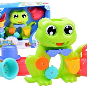 Hračka do kúpeľa - žaba - poháre na vodu ZA2779