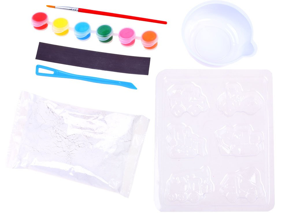 DIY sada MAGNETY stavebné vozidlá – Obrázok 5