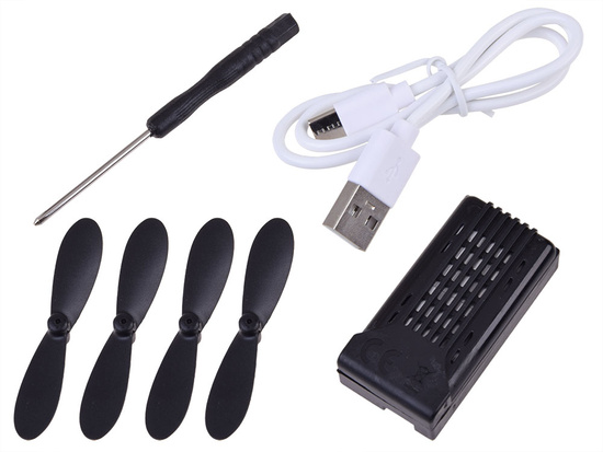 Diaľkovo ovládaný stíhací dron Raptor svietiacich kvadrokoptér RC0726 SR – Obrázok 10