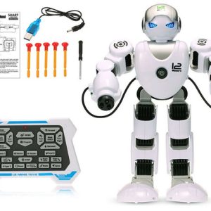 Diaľkovo ovládaný robot strieľa a chodí RC0503