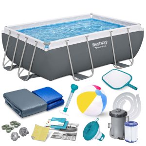 Záhradný bazén s rámom 282 x 196 x 84 cm 16 v 1 Bestway 56629N